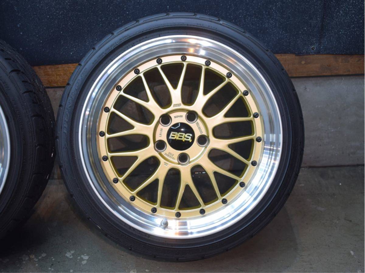 BBS LM 18インチ ゴールド 極上品 Zサイズ、GT-Rサイズ 希少サイズ(5穴 