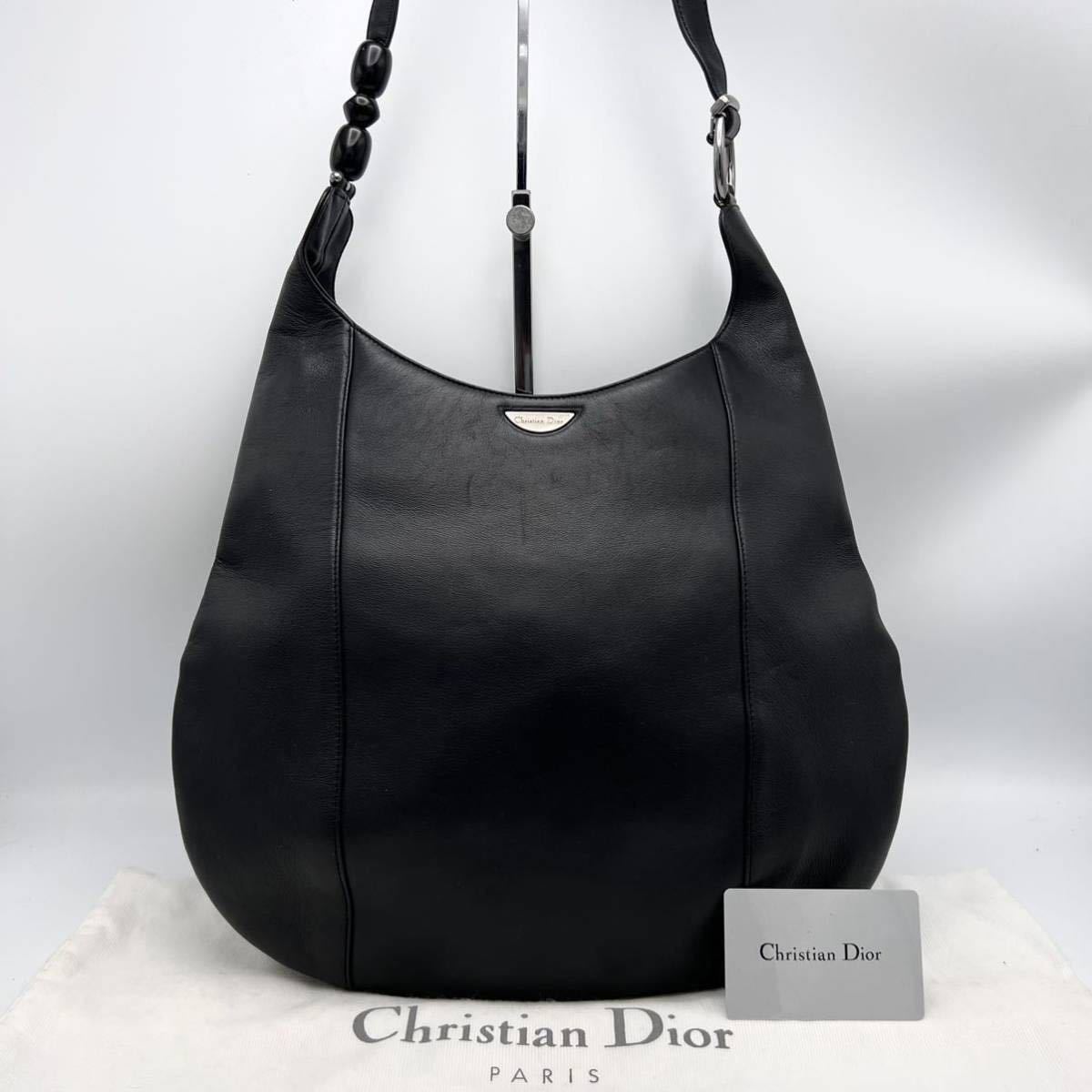 美品 Christian Dior クリスチャン ディオール マリスパール レザー 