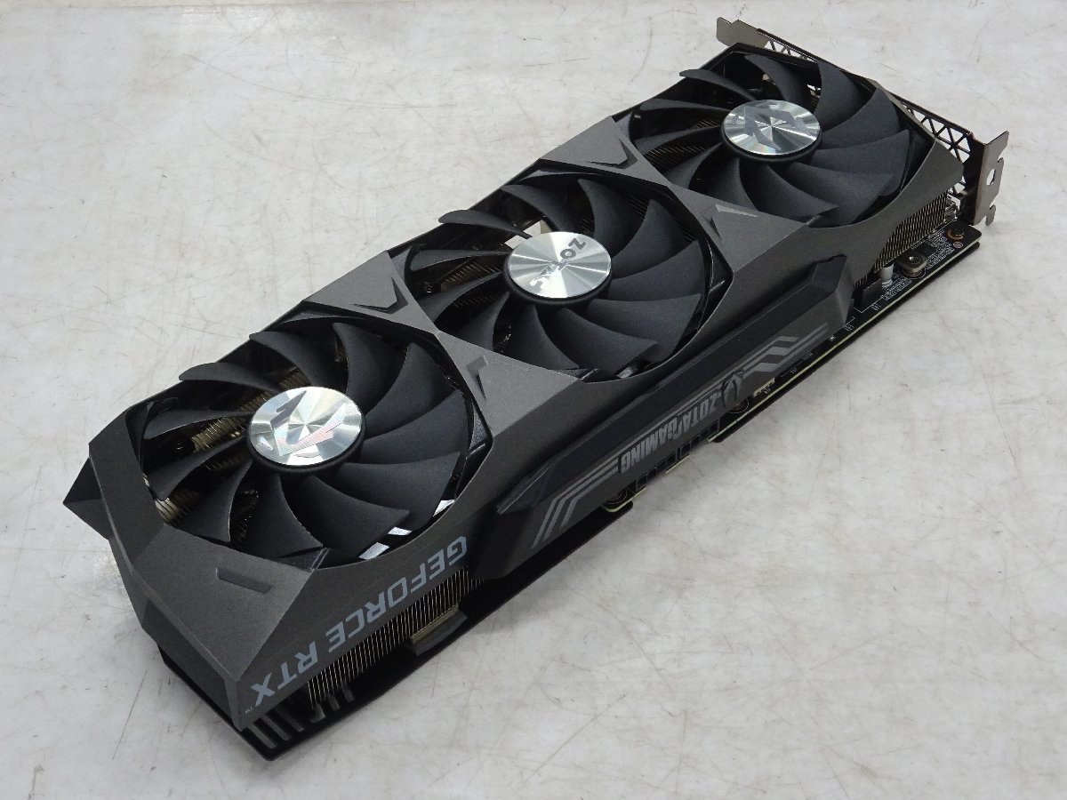 グラフィックボード ZOTAC GeForce RTX 3070 Ti 8GB 中古 P63633 RTX