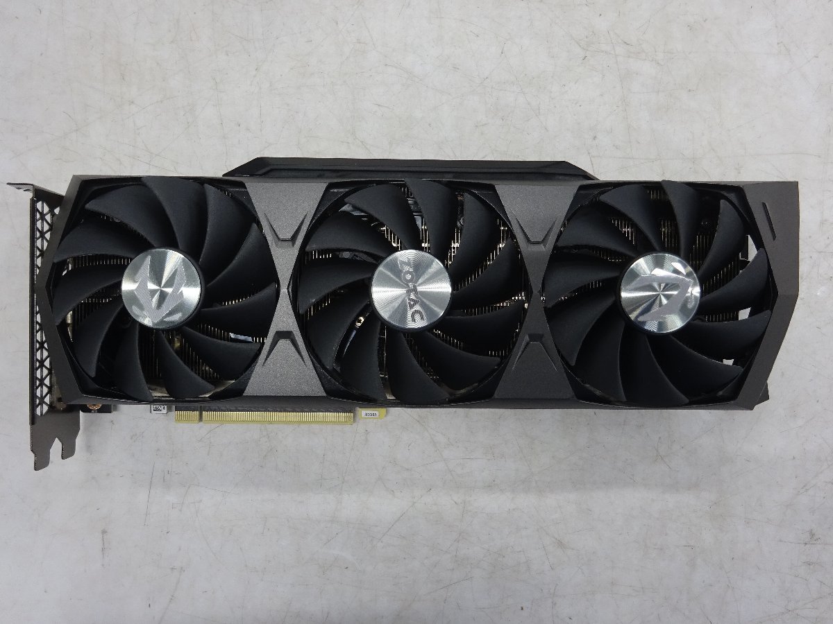 グラフィックボード ZOTAC GeForce RTX 3070 Ti 8GB 中古 P63633 RTX