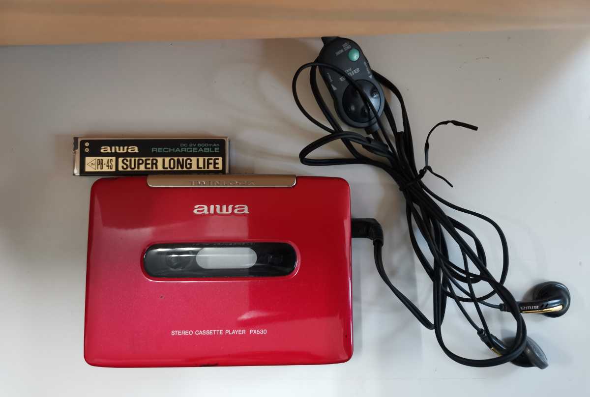 aiwa PX530 STEREO CASSETTE PLAYER ステレオカセットプレイヤー Aiwa