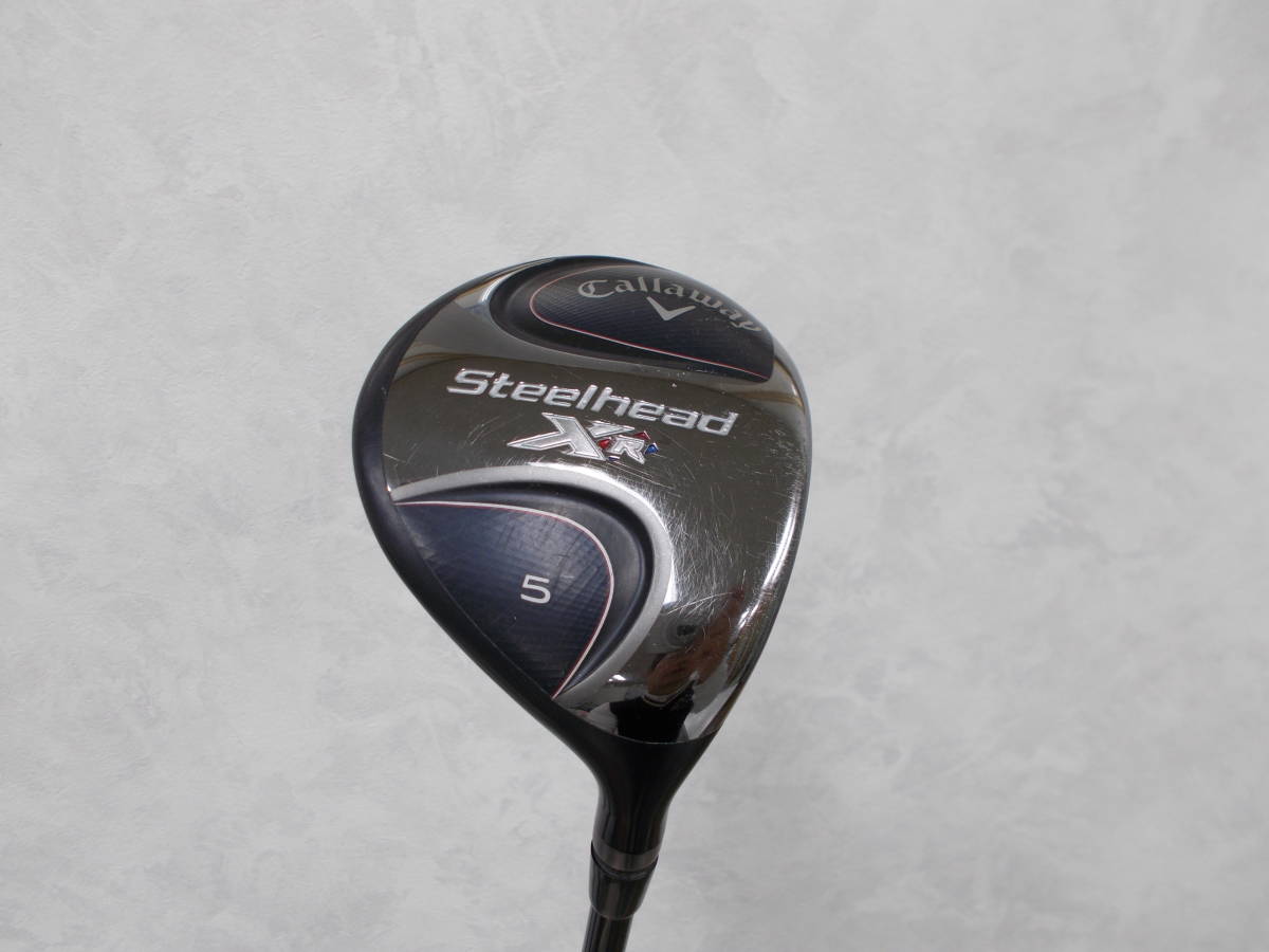 キャロウェイ XR フェアウェイウッド スチールヘッドXR Steelhead xr フェアウェイウッドの試打レビュー 7W スティールヘッド (Steelhead レフティー スチールヘッドの通販 SR 21° アイアン＆ビッグバーサベータ utilityの通販