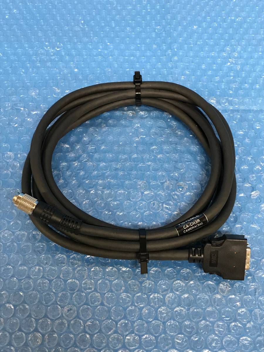 [CK12853] KEYENCE キーエンス CA-CH3R 高速カメラ用耐屈曲ケーブル3m 動作保証