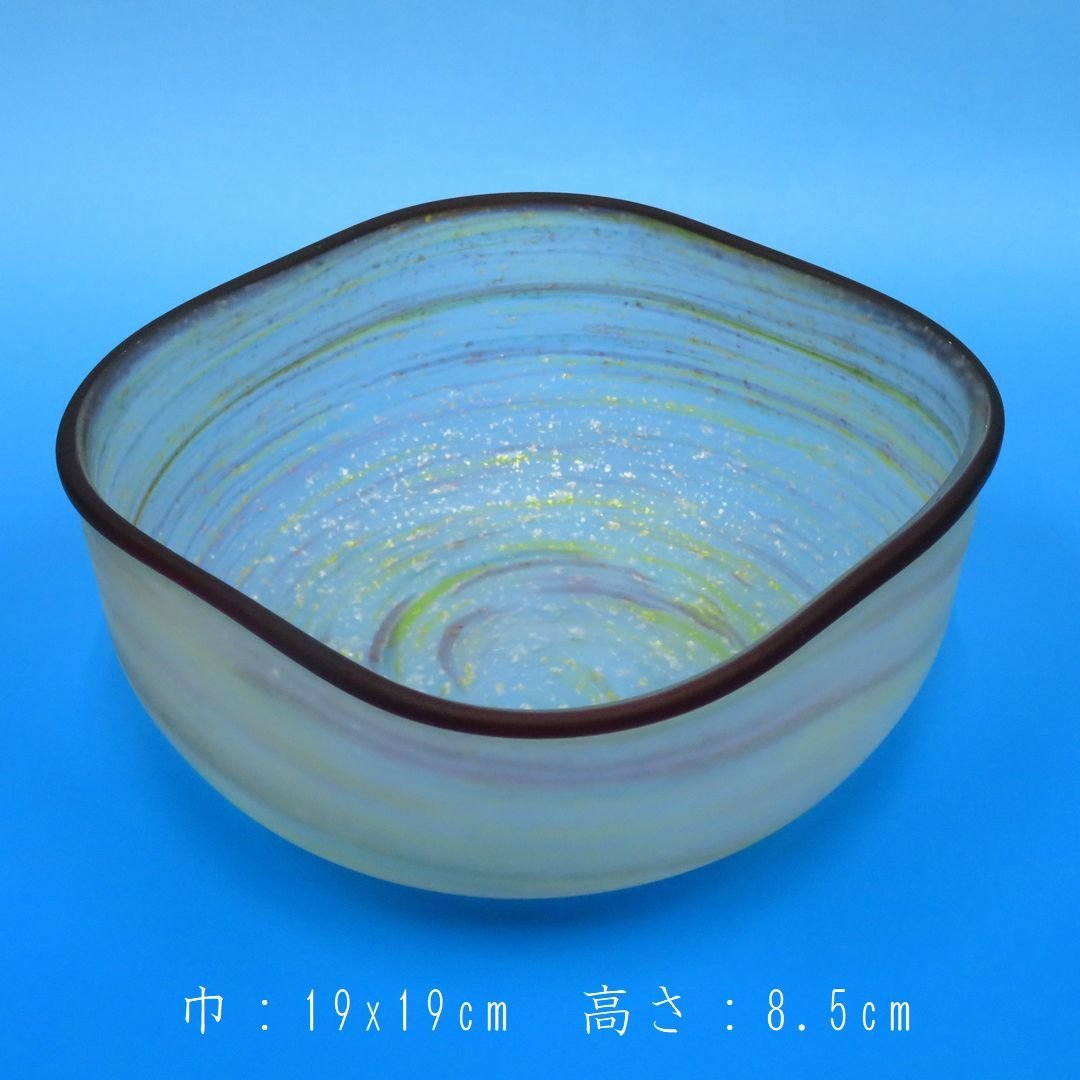 石井康治氏ガラス中皿 日本を代表するガラス工芸 石井康治作品 皿 【公式通販】