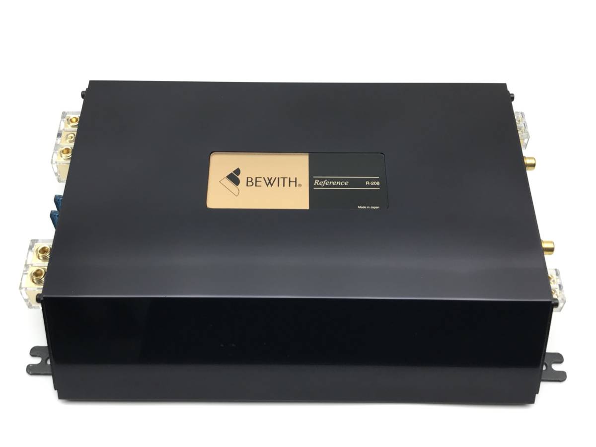 良品♪ BEWITH ビーウィズ Reference R-208 2ch パワー アンプ 