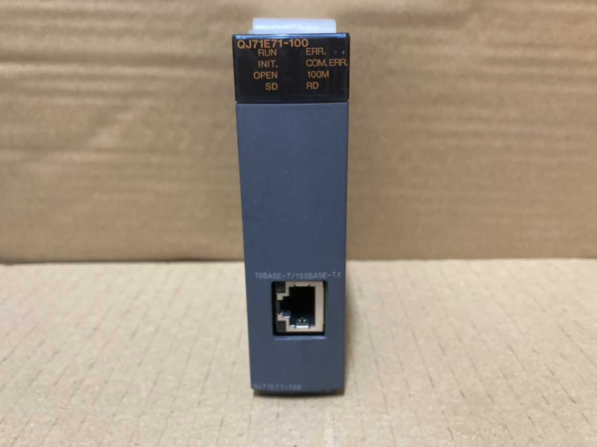 QJ71E71-100 Ethernetインタフェースユニット 三菱電機 Ethernet 