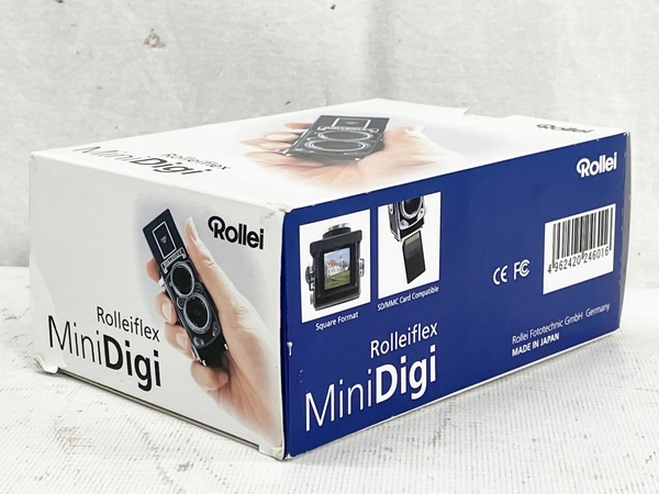 【ジャンク】Rolleiflex MiniDigi 初期型 （付属品あり） Rollei Rolleiflex Mini Digi 1:2.8 F=9mm ローライ ミニデジタル
