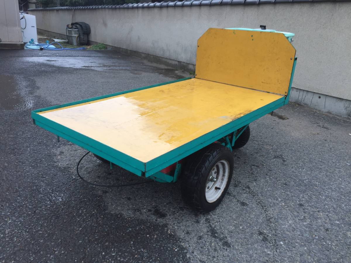 長野発☆電動運搬車!!】メーカー不明 こまわりくん 電動カート 3輪 実 