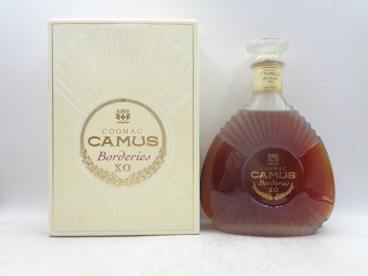飲料・酒 【未開栓】CAMUS Borderies XO コニャック 専用ボックス付き