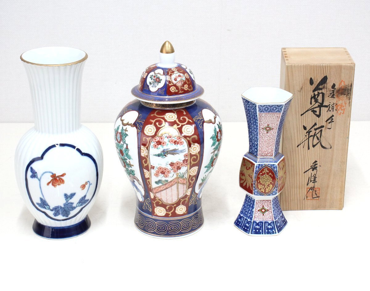 有田焼 花瓶 花瓶|有田焼の老舗-香蘭社オンラインショップ 香蘭社 色絵