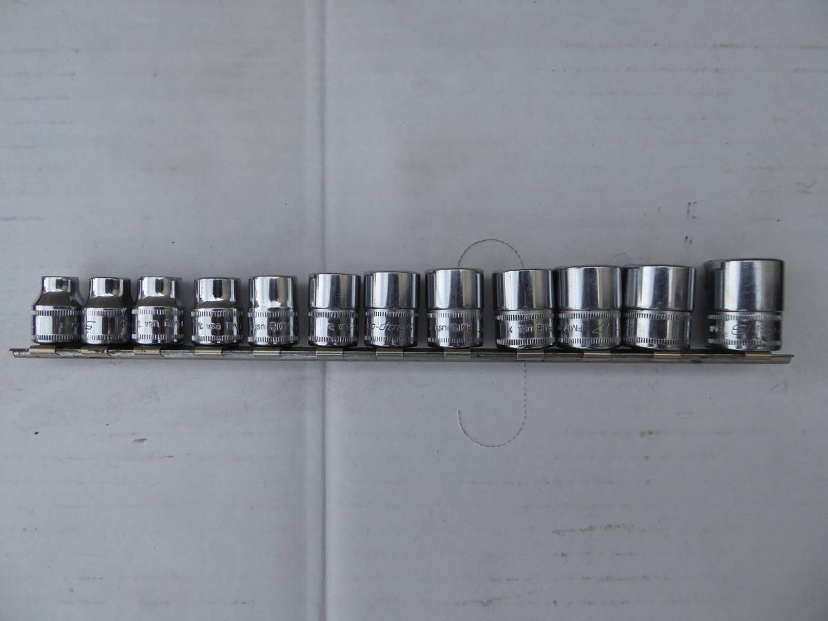 定番人気，SALE スナップオン 3/8 ミリソケット 8 １９ １２ケセット(ソケットレンチ)｜売買されたオークション情報、yahooの商品情報をアーカイブ公開 - オークファン ソケットレンチ