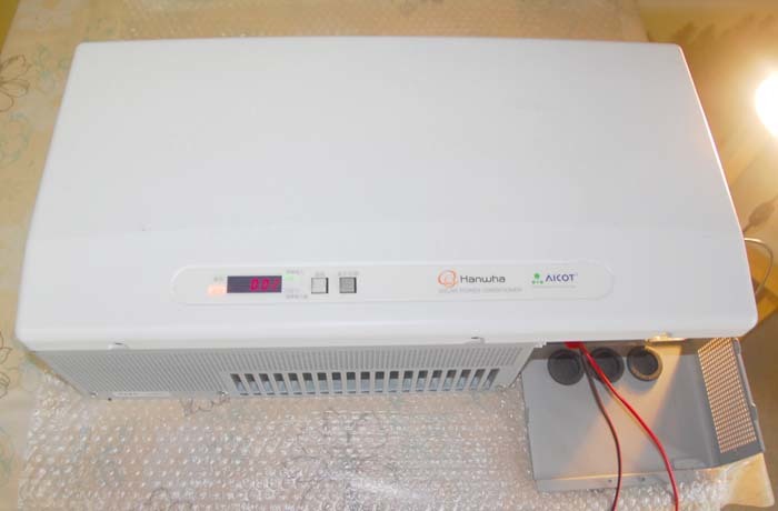 パワコン・自立運転テスト済・Hanwha・ＫＰ５５Ｋ－HＷ・定格出力・５．５ｋＷ、自立１．５ｋＷ、作動確認中古