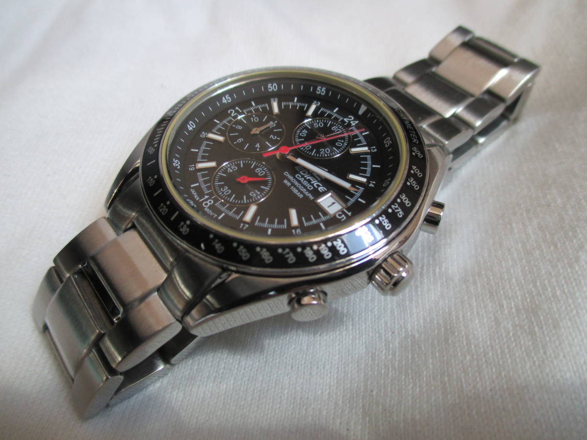 EDIFICE CASIO 腕時計 エディフィス カシオ - 動作品 Edifice 