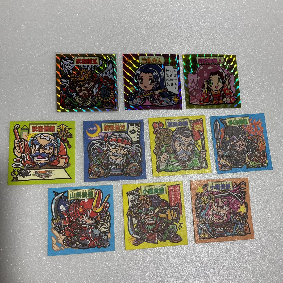 おまけシール新おまけシール商品「激闘戦国伝～出陣！武田軍団 4⁄11 