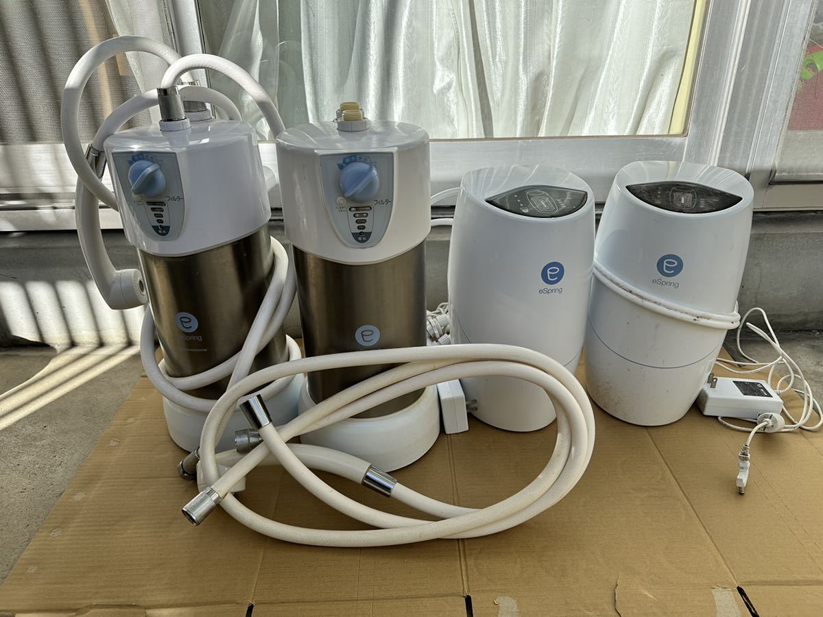 Amway アムウェイ浄水器 (バスルーム浄水器2台、キッチン浄水器2台 