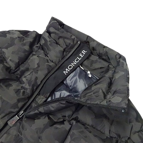 MONCLER モンクレール】 迷彩柄 ダウンジャケット サイズ2 ブラック