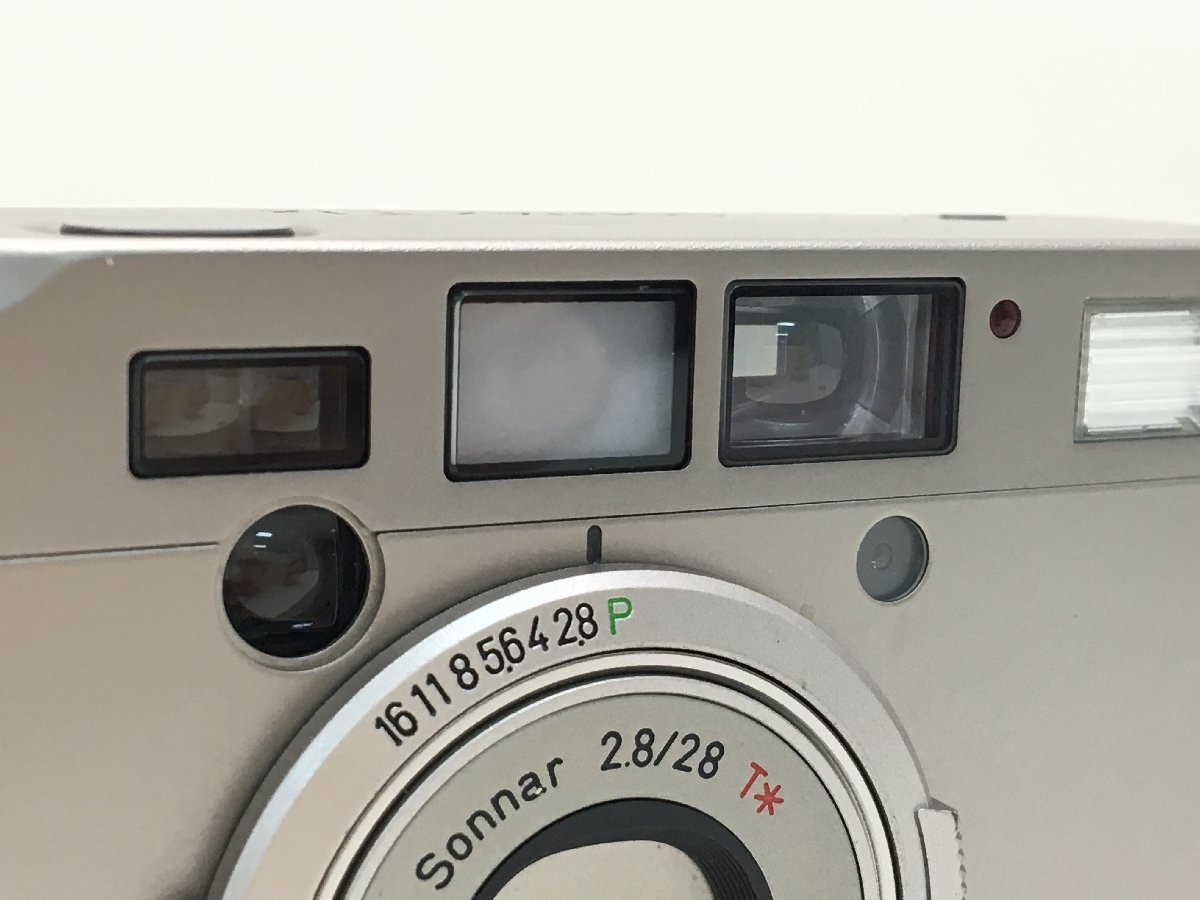 CONTAX Tix Carl Zeiss Sonnar 2.8/28 T コンパクト フィルムカメラ