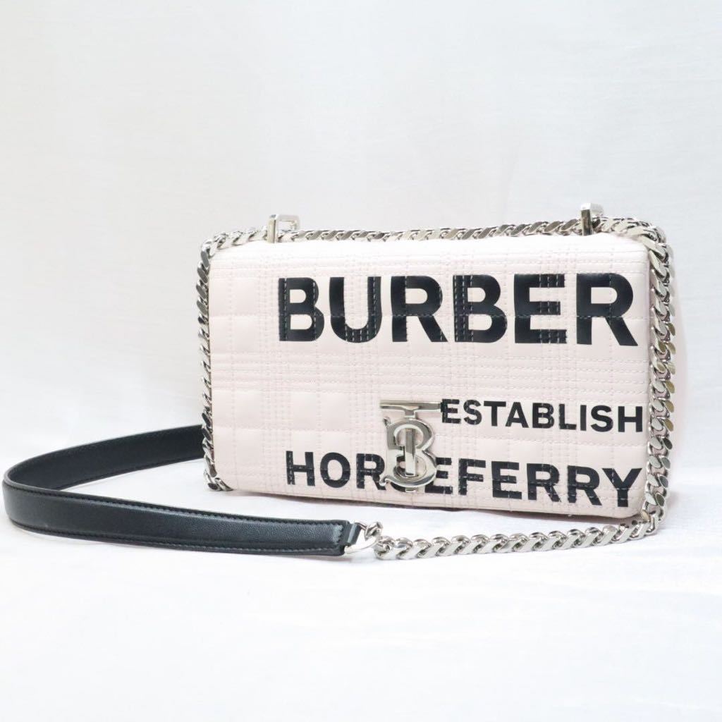 1円~【美品】BURBERRY バーバリー スモール ローラバッグ TBロゴ 