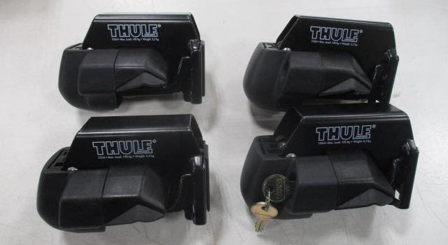 THULE○ルーフレール用ベース キャリア フット415□150プラドSK9 