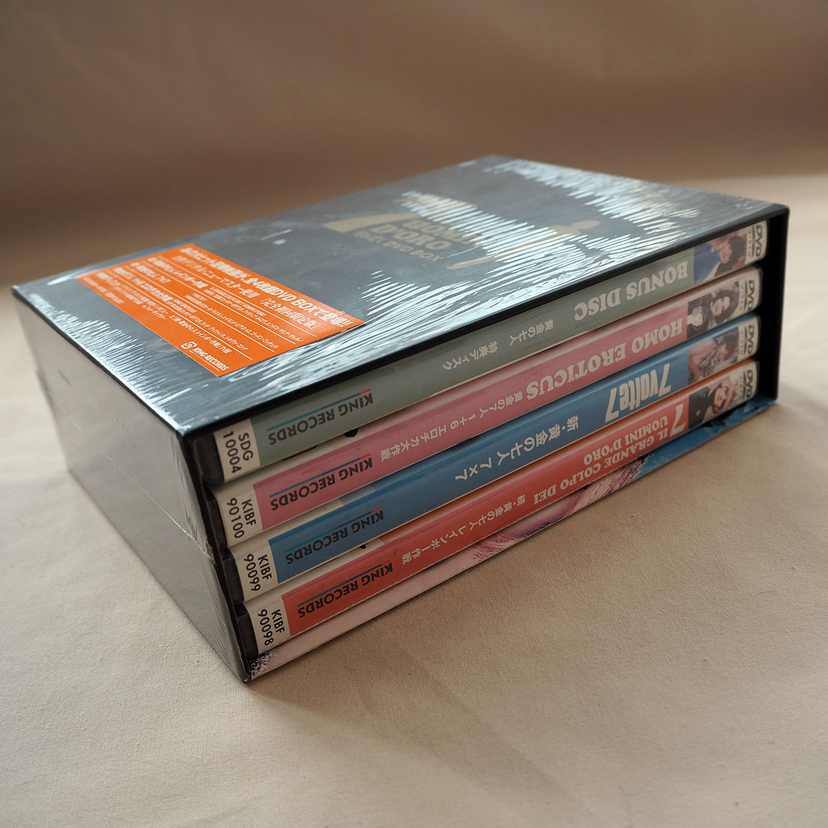 ◇ 黄金の七人 4枚組 DVD-BOX 送料無料 ◇ 黄金の七