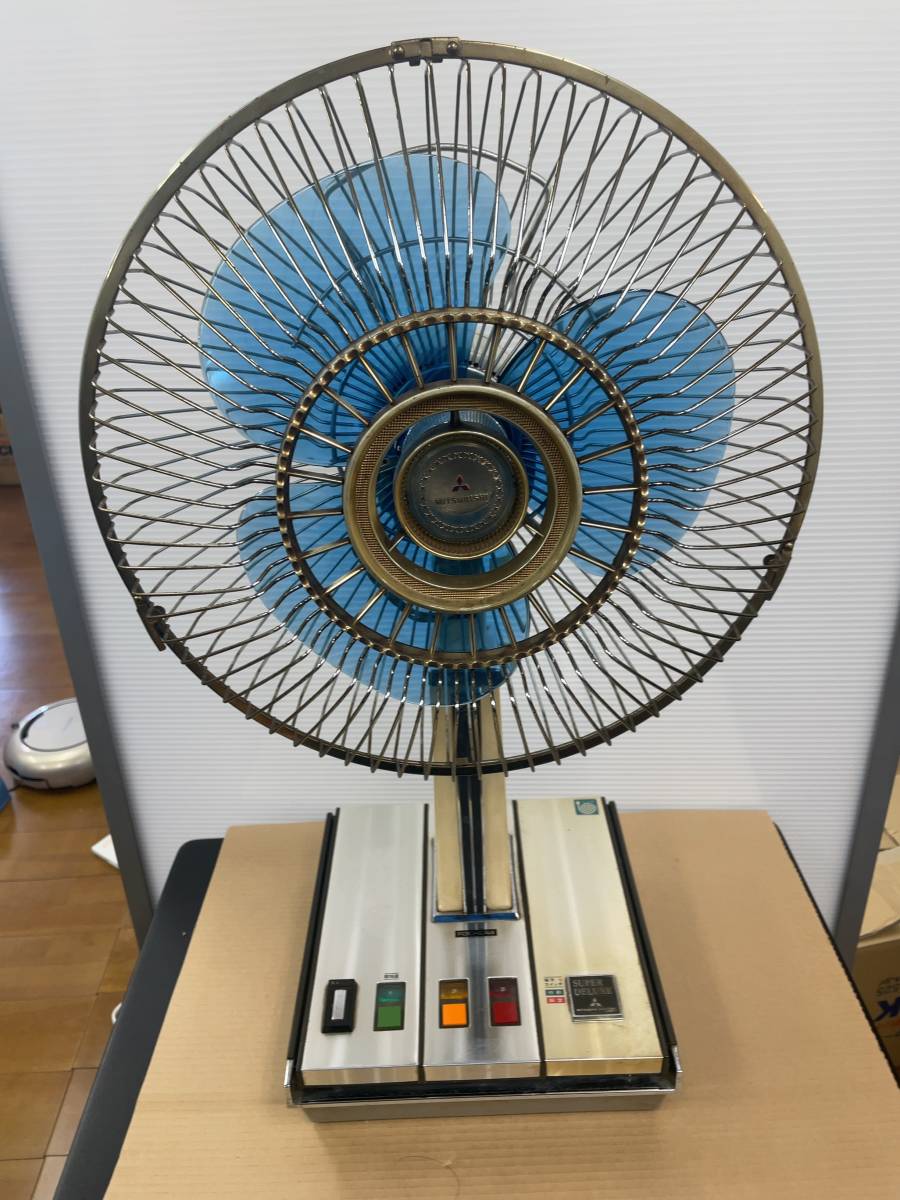 ○○1円スタート【動作品】 扇風機 MITSUBISHI R30-SX4 電子スイッチ