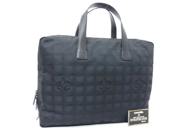 ニュートラベルライン シャネル CHANEL ココマーク トートバッグ A4 極 