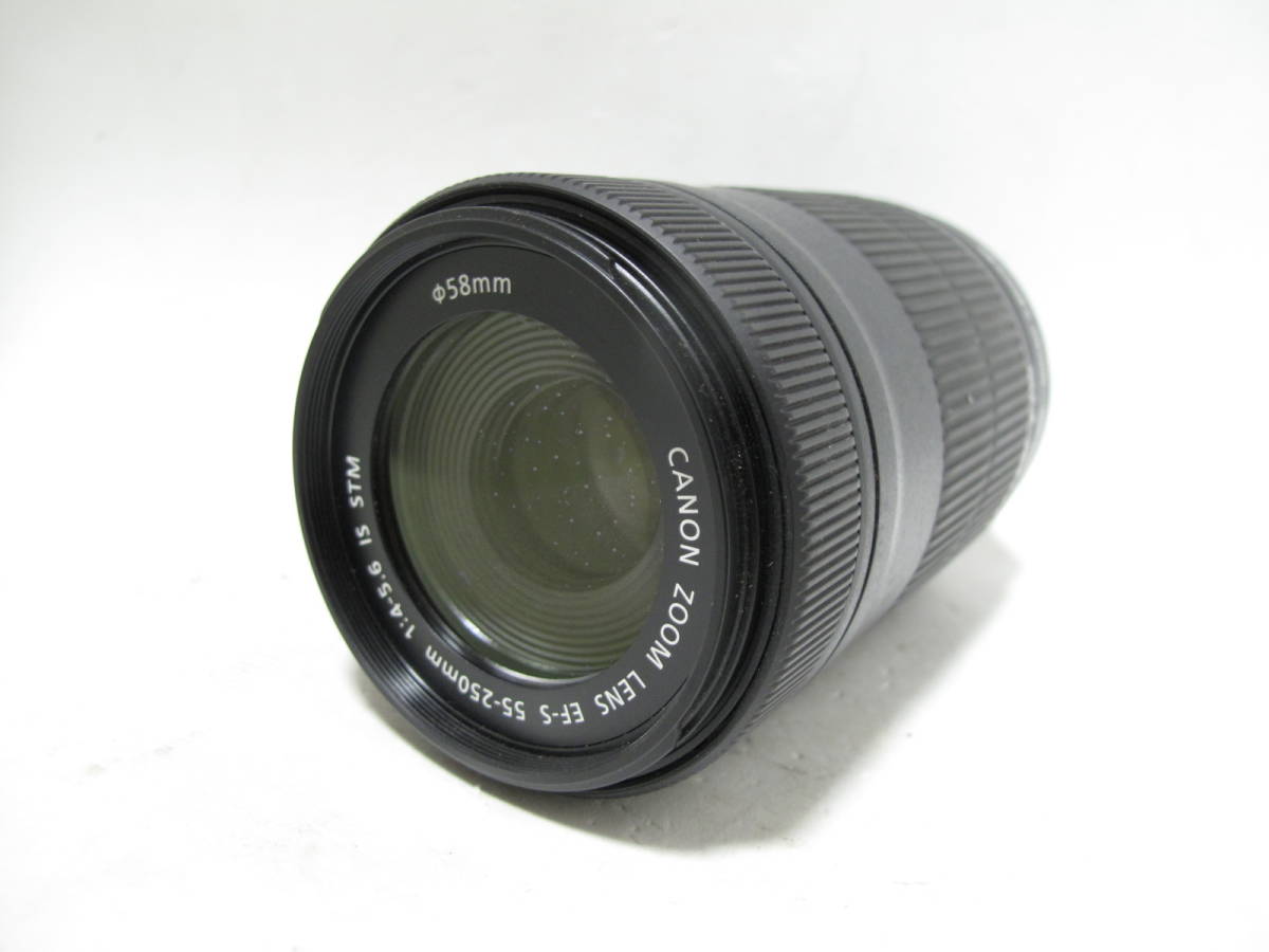 B品】キャノン CANON EF-S 55-250mm F4-5.6 IS STM [00440121] IS F4-5.6