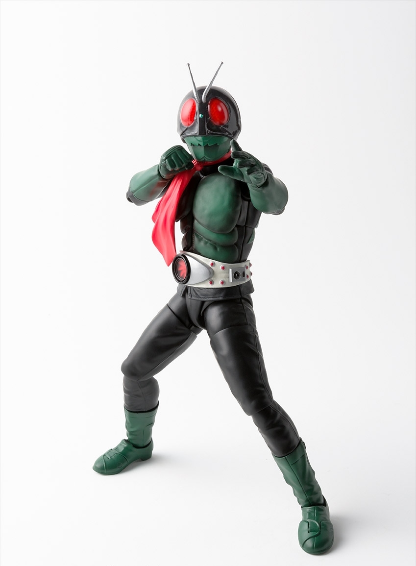 真骨彫　旧１号　仮面ライダー　検索用　桜島　旧2号　フィギュアーツ サイクロン号 S.H.Figuarts 真骨彫製法 仮面ライダー1号 桜島Ver. & 旧サイクロン号