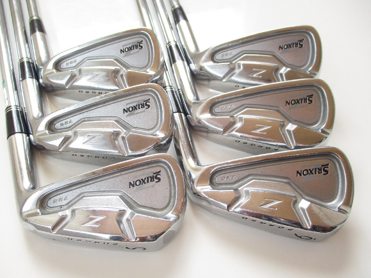 中古 スリクソン Z725 5-PW 6本 MODUS TOUR120(X/S) Z-725 SRIXON