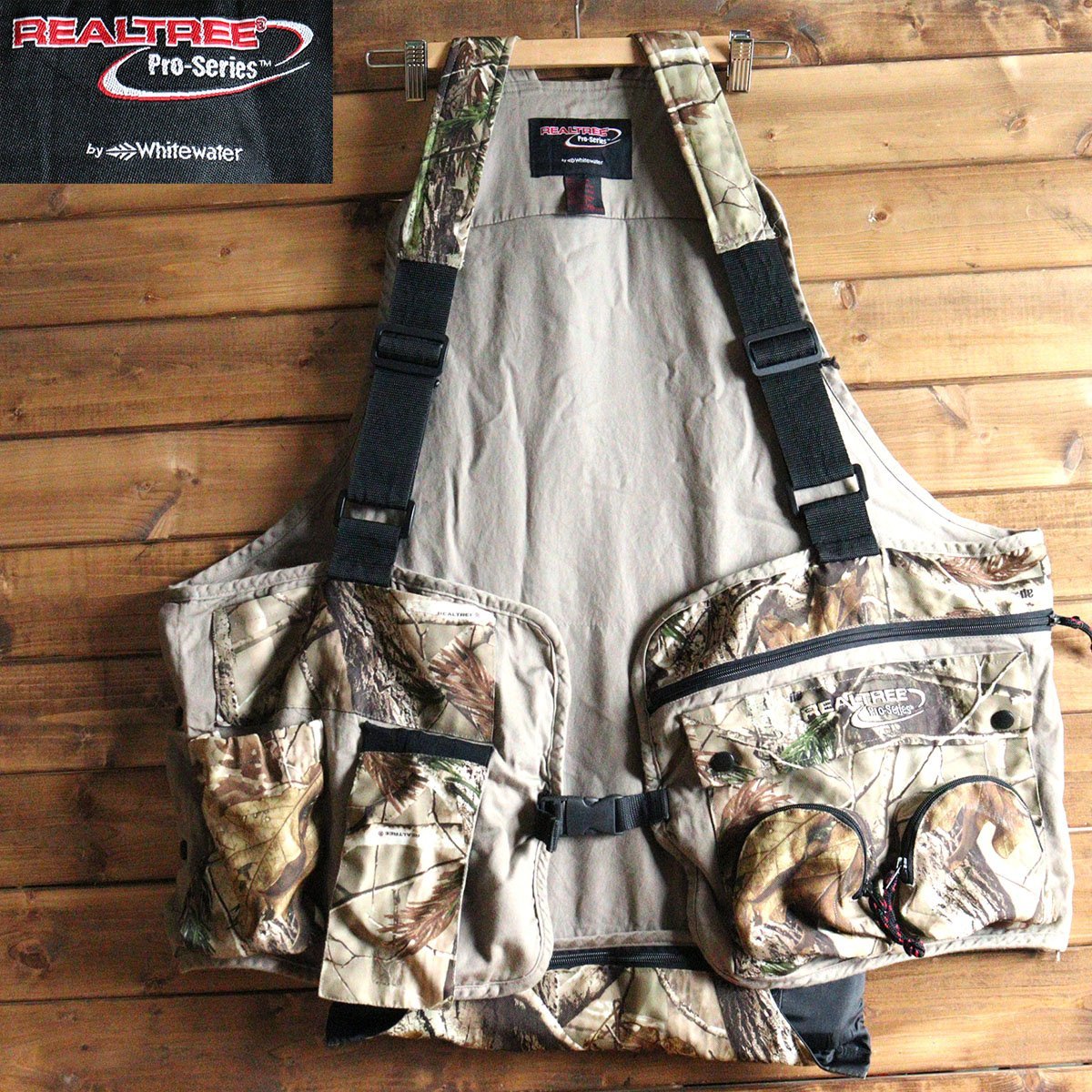 高品質，限定SALE F6T/s7.5-3 アメリカ古着 REALTREE リアルツリー ハンティングベスト パット付 XL/XXL ミリタリー 迷彩 カモフラージュ(XLサイズ以上)｜売買されたオークション情報、yahooの商品情報をアーカイブ公 XLサイズ以上