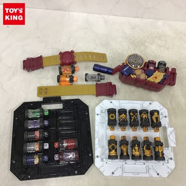 1円〜 訳あり 仮面ライダー ビルド DXエボルドライバー、DXラストパンドラパネル ブラック、ホワイト他