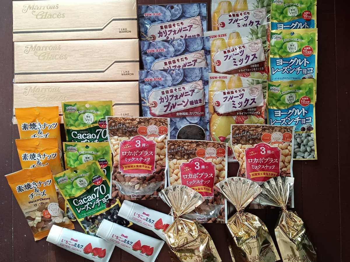 1円～☆正栄食品工業 株主優待 お菓子詰め合わせ（選り抜き27品）1箱