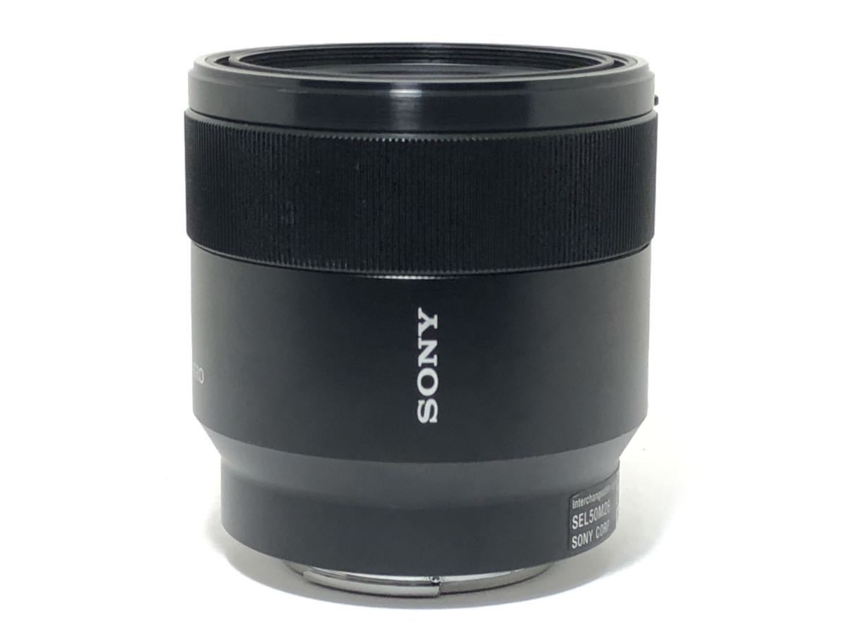 35【美品・レンズフィルター付】SONY ソニー FE 50mm F2.8 Macro