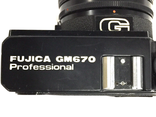 1円 FUJICA GM670 Professional EBC FUJINON AE 1:3.5/100 中判カメラ フィルムカメラ レンズ