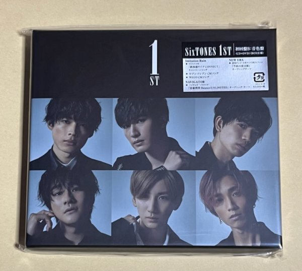 新品未開封】 SixTONES 1ST 初回盤B 音色盤 CD+DVD ストーンズ 送料185