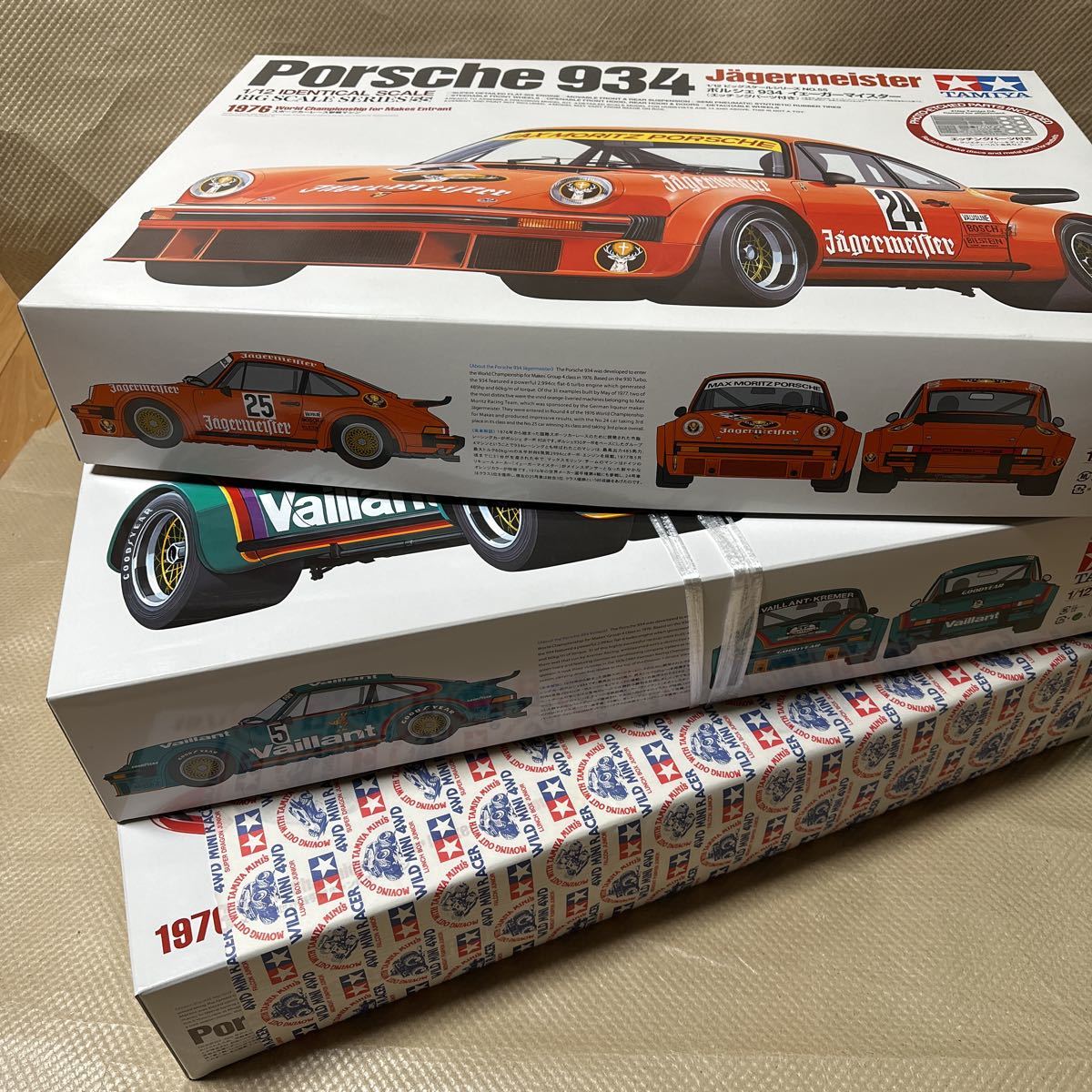 タミヤ 1/12 ポルシェ934 ターボRSR ステッカー 3枚 ラジコンカー 2026