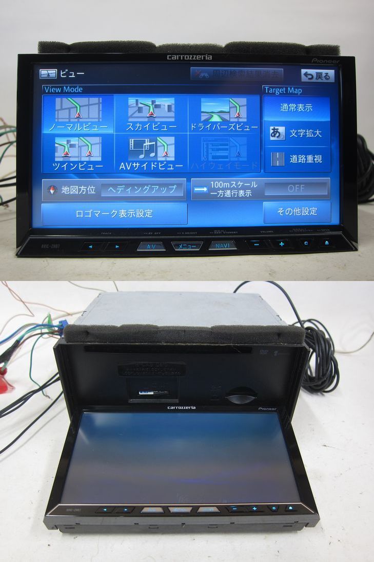 サイバーナビ AVIC-ZH07 カロッツェリア 地図年式2011年 フルセグ