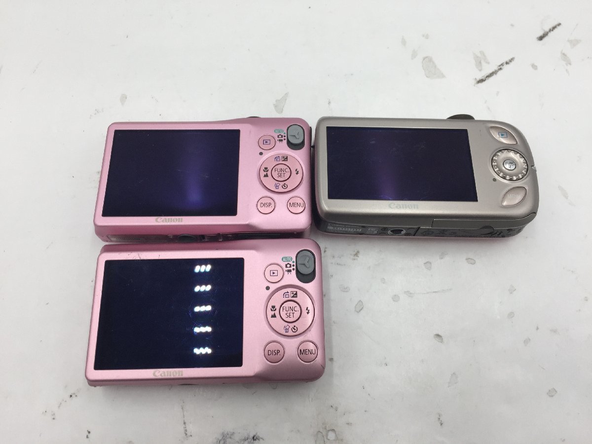 0 キャノンコンパクトデジタルカメラ まとめ売り S90 A570IS 0915 ♪▲【Canon キャノン】コンパクトデジタルカメラ 3点セット IXY DIGITAL 510 IS 他 まとめ売り 1212 8
