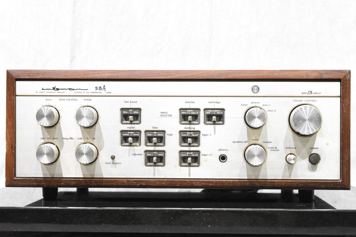 LUXMAN ラックスマン L-58A プリメインアンプ【ジャンク品