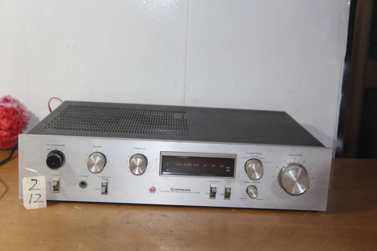 PIONEER /SA-7700 プリメインアンプ 【公式通販】