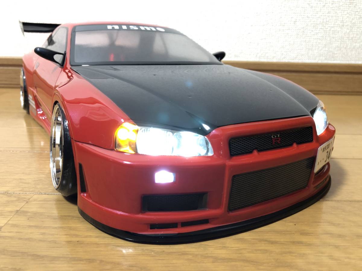 タミヤ　日産　スカイラインgt-r r34 1/10 ラジコンボディ　yd-2 タミヤ 日産 スカイラインgt-r r34 1⁄10 ラジコンボディ yd-2｜Yahoo