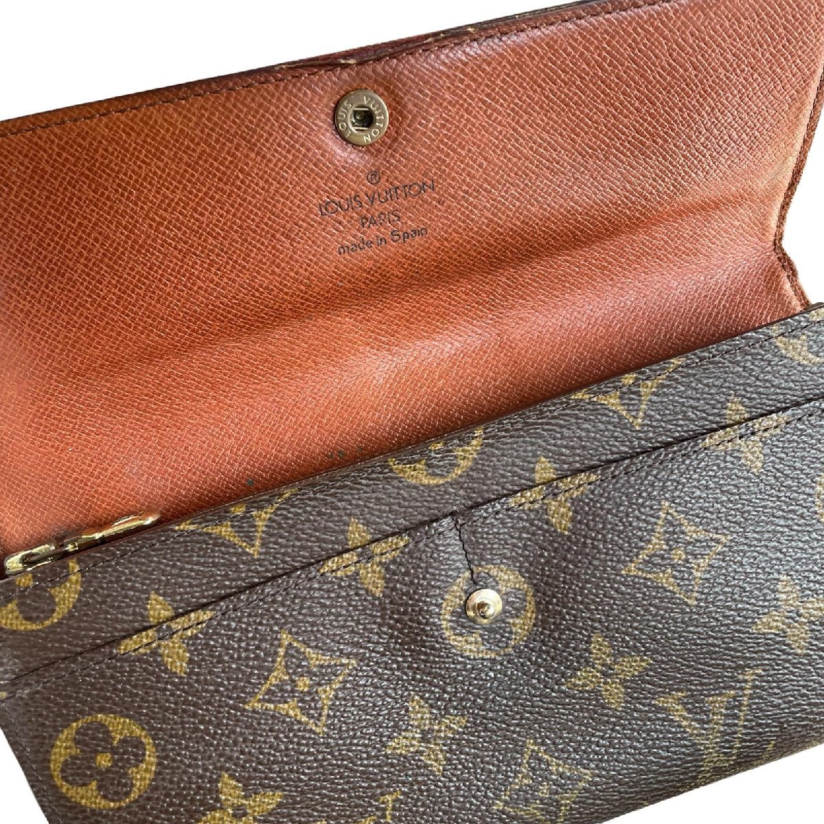 長財布 ルイヴィトン モノグラム ポシェットカルトモネクレディ 長財布