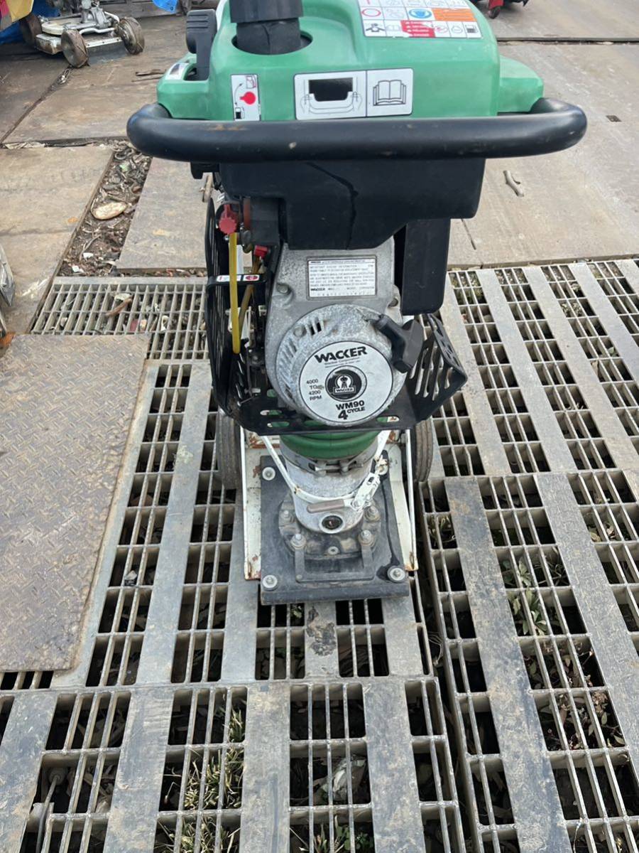 WACKER NEUSON バイブレーションランマー BS60-4 転圧機 WACKER NEUSON ワッカーノイソン Neuson⁄ワッカーノイソン ウェット 220715-2動作品