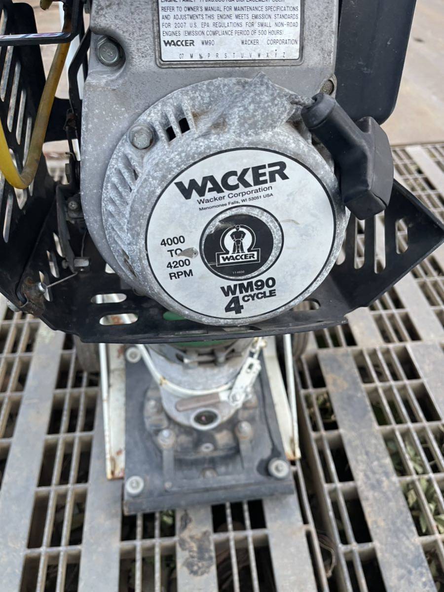 WACKER NEUSON バイブレーションランマー BS60-4 転圧機 WACKER NEUSON ワッカーノイソン Neuson⁄ワッカーノイソン ウェット 220715-2動作品