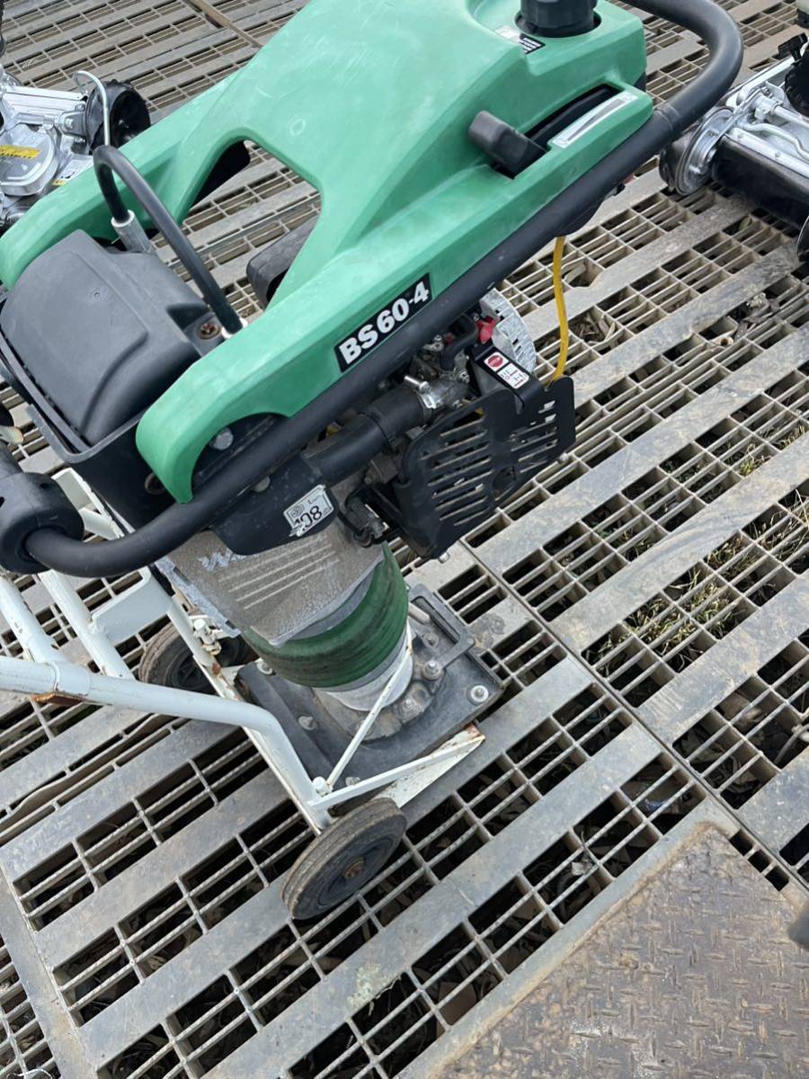 WACKER NEUSON バイブレーションランマー BS60-4 転圧機 WACKER NEUSON ワッカーノイソン Neuson⁄ワッカーノイソン ウェット 220715-2動作品