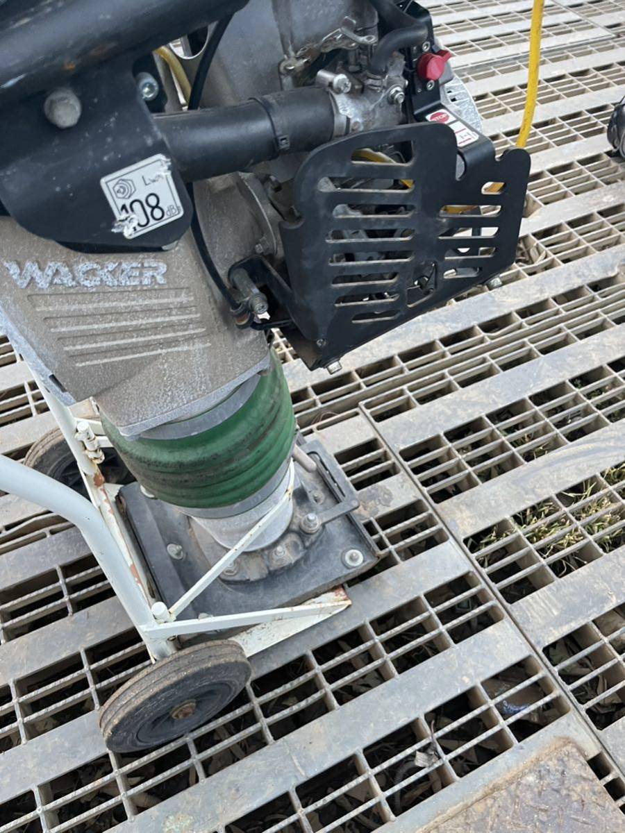 WACKER NEUSON バイブレーションランマー BS60-4 転圧機 WACKER NEUSON ワッカーノイソン Neuson⁄ワッカーノイソン ウェット 220715-2動作品
