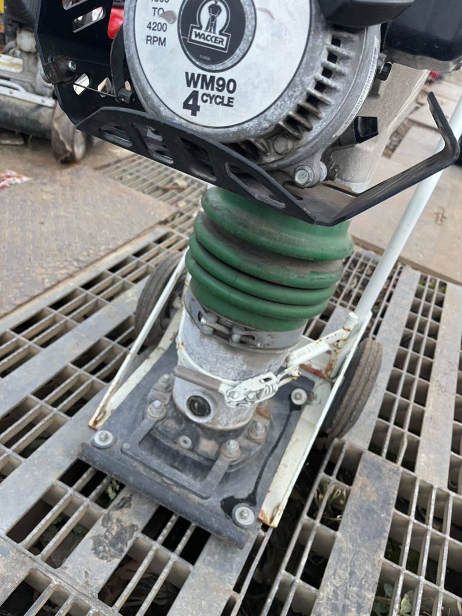 WACKER NEUSON バイブレーションランマー BS60-4 転圧機 WACKER NEUSON ワッカーノイソン Neuson⁄ワッカーノイソン ウェット 220715-2動作品