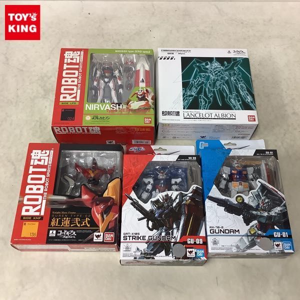 赤字超特価，正規品 1円〜 含 ROBOT魂 交響詩篇 エウレカセブン ニルヴァーシュ type ZERO spec2 ガンダムユニバース ストライクガンダム 等(その他)｜売買されたオークション情報、yahooの商品情報をアーカイブ公開 - その他