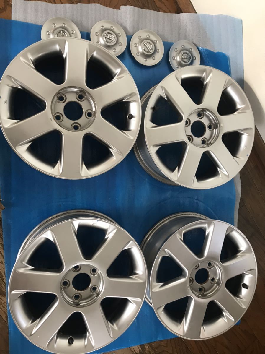 エルグランド 日産 6.5J 4本 純正 + オーテック 17インチ 日産純正 5穴 17ｲﾝﾁ 114.3 NE51 NISSAN タイヤ4本セット 公式通販