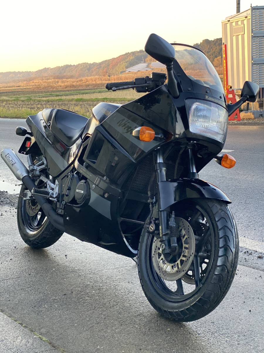 【しま】 KAWASAKI GPZ400R/ZX400D/初年度S63 /32800KM /車検なし/全国配送可
